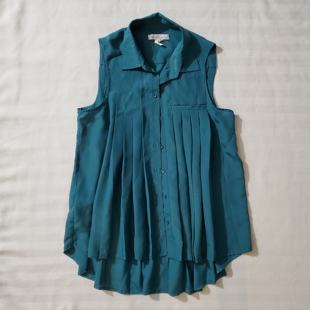 BCBGeneration Sleeveless Blouse Top
